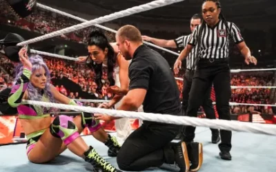 WWE Star Suffers Head Injury On Monday Night Raw