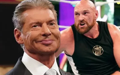 Vince McMahon Spotted At Tyson Fury Fight In Saudi!