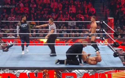 Giovanni Vinci Injured On WWE Raw