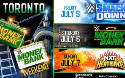 WWE Announces Money In The Bank With A Packed Weekend Of Shows