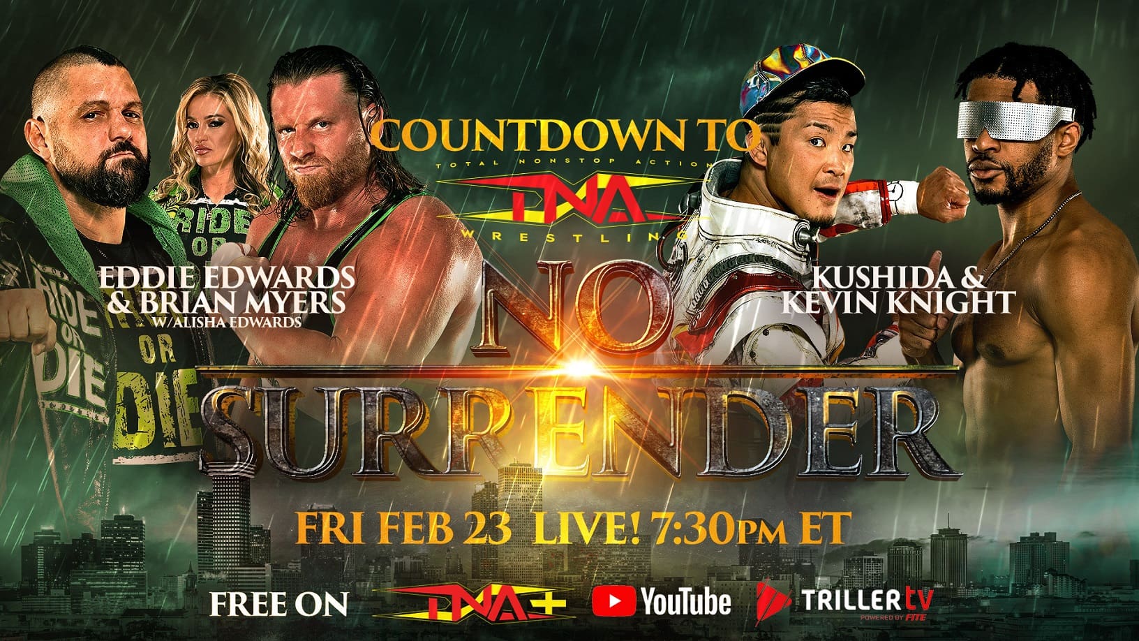 TNA - No Surrender Match Card Looking Good So Far