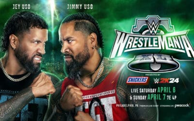 Wrestlemania Match Card – Including Brother v Brother